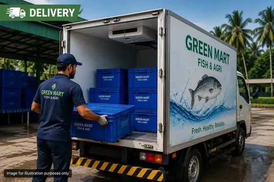 Fish delivery — illustrative
