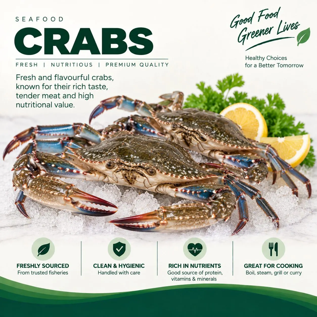 Fresh Crabs