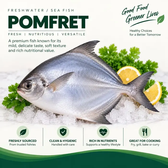 Fresh Pomfret