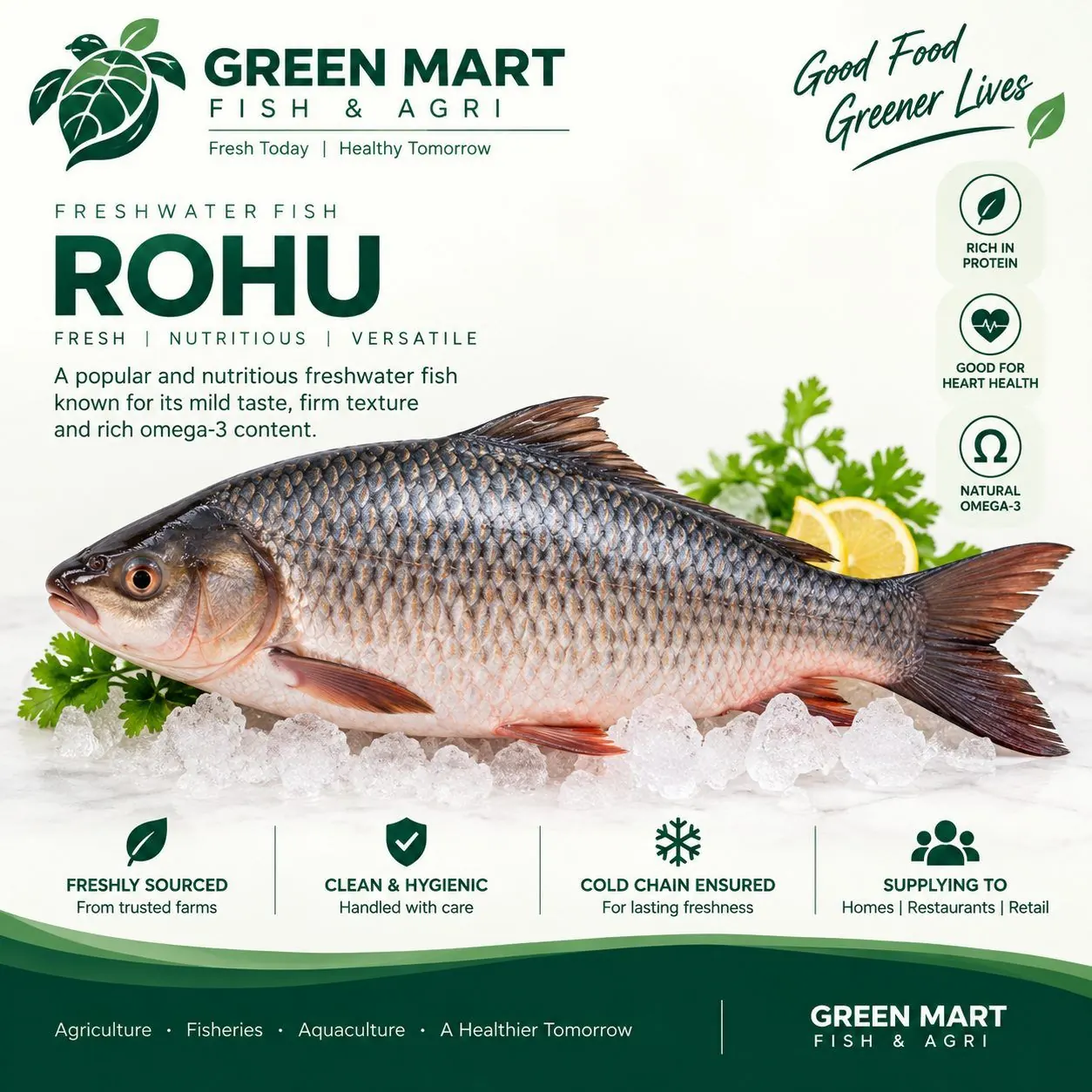 Fresh Rohu